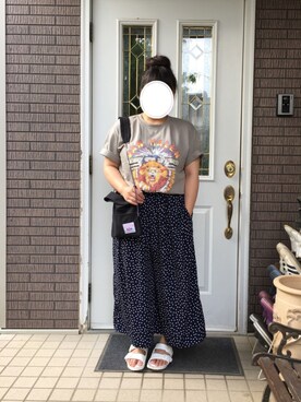 まるこ○*さん（レディース・151cm）の夏コーディネート