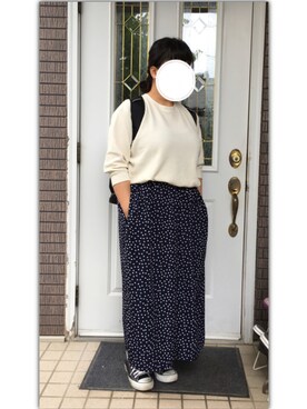 「CONVERSE（コンバース）のconverse（コンバース） ALL STAR OX（オールスターOX）（スニーカー）」を使った、まるこ○*さん（レディース・151cm）の夏コーディネート