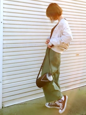 𝙔𝙐𝙆𝙄さん（レディース・161cm）の春コーディネート