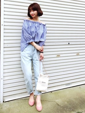 𝙔𝙐𝙆𝙄さん(レディース・161cm)の春コーディネート