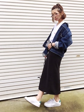 𝙔𝙐𝙆𝙄さん（レディース・161cm）の春コーディネート