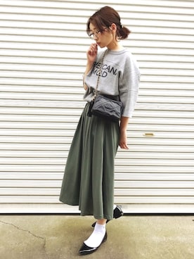 𝙔𝙐𝙆𝙄さん(レディース・161cm)の春コーディネート