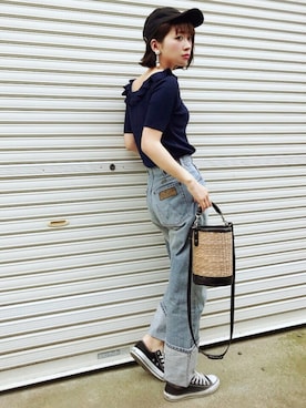 𝙔𝙐𝙆𝙄さん（レディース・161cm）の春コーディネート