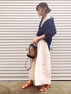 𝙔𝙐𝙆𝙄さん(レディース・161cm)の春コーディネート