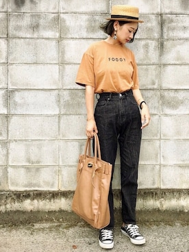 𝙔𝙐𝙆𝙄さん（レディース・161cm）の夏コーディネート