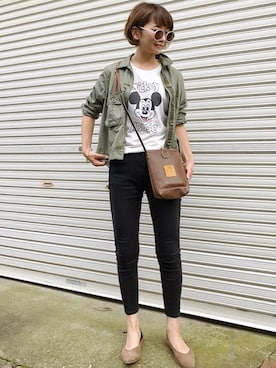 𝙔𝙐𝙆𝙄さん(レディース・161cm)の夏コーディネート