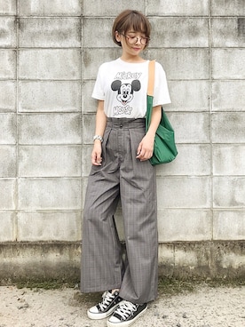 𝙔𝙐𝙆𝙄さん(レディース・161cm)の秋コーディネート