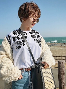 𝙔𝙐𝙆𝙄さん(レディース・161cm)の春コーディネート