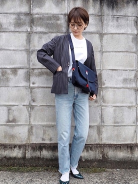 𝙔𝙐𝙆𝙄さん（レディース・161cm）の春コーディネート