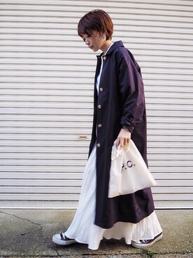 𝙔𝙐𝙆𝙄さん（レディース・161cm）の春コーディネート