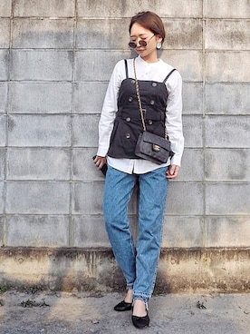 𝙔𝙐𝙆𝙄さん（レディース・161cm）の春コーディネート