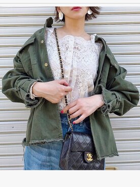 𝙔𝙐𝙆𝙄さん（レディース・161cm）の春コーディネート