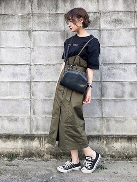 𝙔𝙐𝙆𝙄さん（レディース・161cm）の春コーディネート