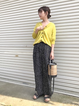 𝙔𝙐𝙆𝙄さん（レディース・161cm）の春コーディネート