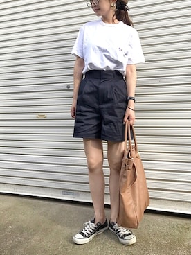 𝙔𝙐𝙆𝙄さん（レディース・161cm）の夏コーディネート