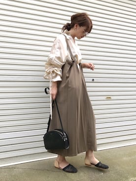 𝙔𝙐𝙆𝙄さん（レディース・161cm）の夏コーディネート