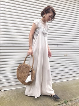 𝙔𝙐𝙆𝙄さん(レディース・162cm)の夏コーディネート