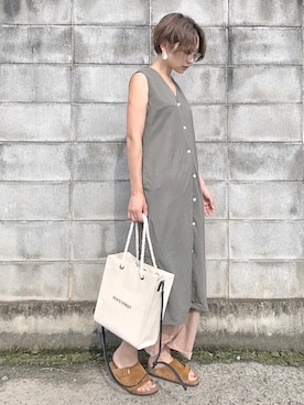 𝙔𝙐𝙆𝙄さん（レディース・162cm）の夏コーディネート