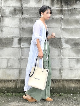 𝙔𝙐𝙆𝙄さん（レディース・162cm）の秋コーディネート