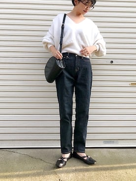 「ZOZOSUIT」｜𝙔𝙐𝙆𝙄さん（レディース・162cm）の秋コーディネート