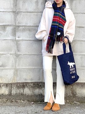 𝙔𝙐𝙆𝙄さん（レディース・162cm）の秋コーディネート