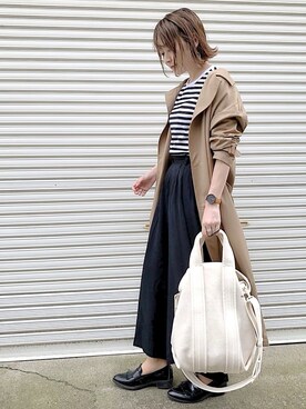 𝙔𝙐𝙆𝙄さん（レディース・162cm）の春コーディネート