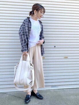 𝙔𝙐𝙆𝙄さん（レディース・162cm）の春コーディネート