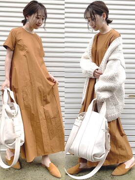 𝙔𝙐𝙆𝙄さん（レディース・162cm）の春コーディネート