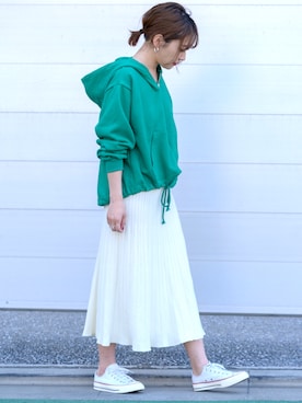 𝙔𝙐𝙆𝙄さん（レディース・162cm）の春コーディネート