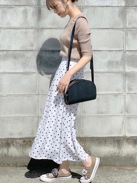 𝙔𝙐𝙆𝙄さん（レディース・162cm）の春コーディネート