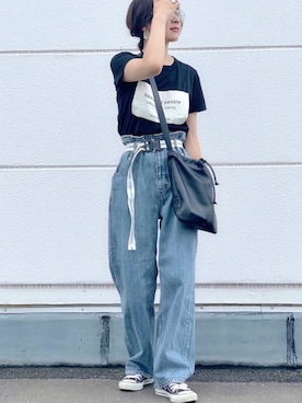 𝙔𝙐𝙆𝙄さん（レディース・163cm）の夏コーディネート