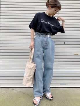 「SAGLiFE（サグライフ）のアイテム」を使った、𝙔𝙐𝙆𝙄さん（レディース・162cm）の夏コーディネート