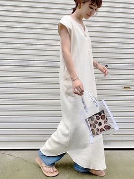 𝙔𝙐𝙆𝙄さん（レディース・162cm）の夏コーディネート