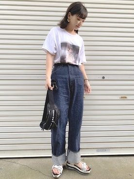 𝙔𝙐𝙆𝙄さん（レディース・162cm）の夏コーディネート