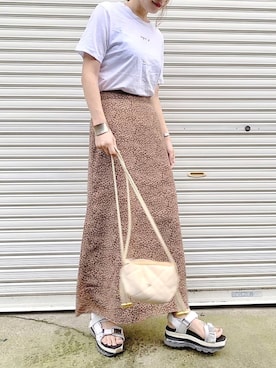 𝙔𝙐𝙆𝙄さん（レディース・162cm）の夏コーディネート