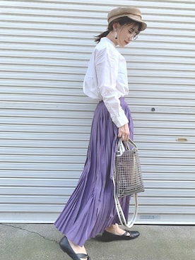 𝙔𝙐𝙆𝙄さん(レディース・162cm)の秋コーディネート