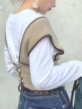 「Ifuru（イフル）のアイテム」を使った、𝙔𝙐𝙆𝙄さん（レディース・162cm）の秋コーディネート