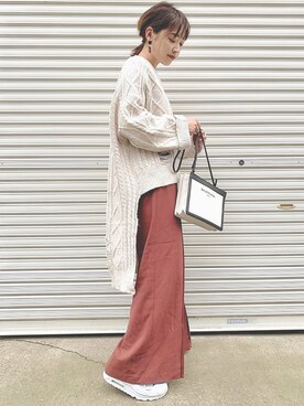 𝙔𝙐𝙆𝙄さん（レディース・162cm）の秋コーディネート