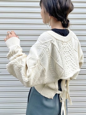 「Ifuru（イフル）のアイテム」を使った、𝙔𝙐𝙆𝙄さん（レディース・162cm）の秋コーディネート
