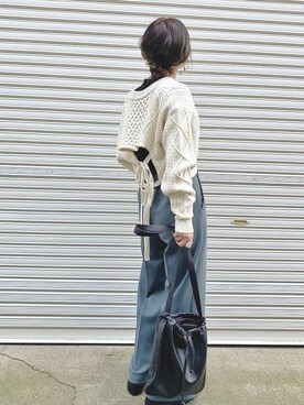 「Ifuru（イフル）のアイテム」を使った、𝙔𝙐𝙆𝙄さん（レディース・162cm）の秋コーディネート