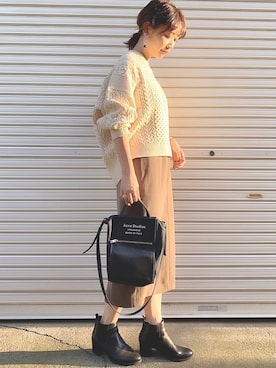 𝙔𝙐𝙆𝙄さん（レディース・162cm）の秋コーディネート