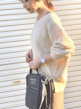 𝙔𝙐𝙆𝙄さん（レディース・162cm）の秋コーディネート