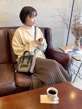 「Ifuru（イフル）のアイテム」を使った、𝙔𝙐𝙆𝙄さん（レディース・162cm）の秋コーディネート