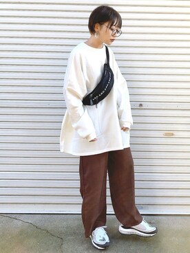 「reca（レカ）のアイテム（ワンピース/ドレス）」を使った、𝙔𝙐𝙆𝙄さん（レディース・162cm）の秋コーディネート