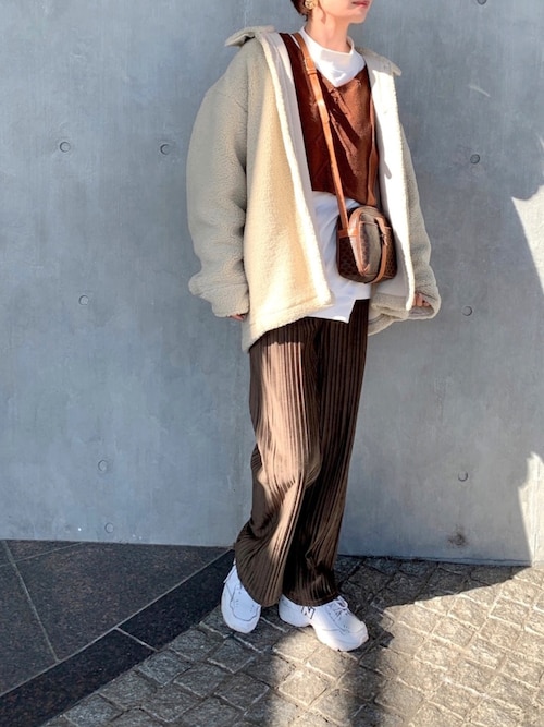 𝙔𝙐𝙆𝙄 Ifuruのニット セーターを使ったコーディネート Wear