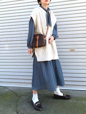 𝙔𝙐𝙆𝙄さん（レディース・162cm）の春コーディネート