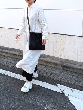 「TSUHARU by Samansa Mos2（ツハルバイサマンサモスモス）のアイテム」を使った、𝙔𝙐𝙆𝙄さん（レディース・162cm）の春コーディネート