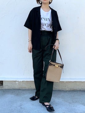 𝙔𝙐𝙆𝙄さん（レディース・162cm）の春コーディネート