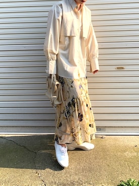 𝙔𝙐𝙆𝙄さん（レディース・162cm）の春コーディネート