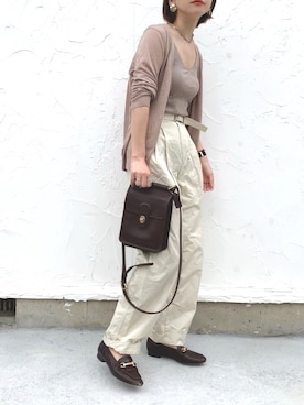 「ASTRAET（アストラット）のアイテム（アクセサリー）」を使った、𝙔𝙐𝙆𝙄さん（レディース・162cm）の夏コーディネート